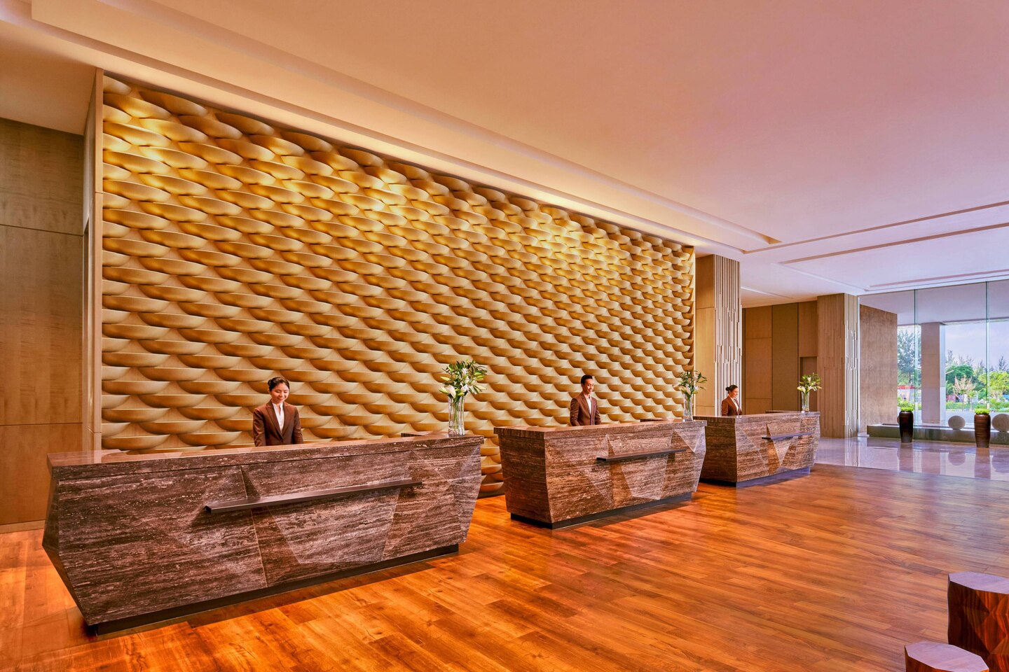 أثاث ردهة الفندق الفاخر