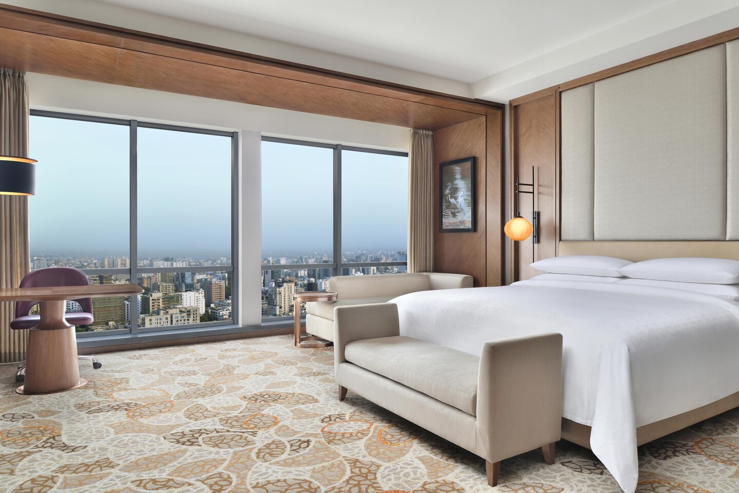مشروع فندق الصين فندق كوين غرفة نوم مصنع تصميم حديث أثاث فندق جذاب