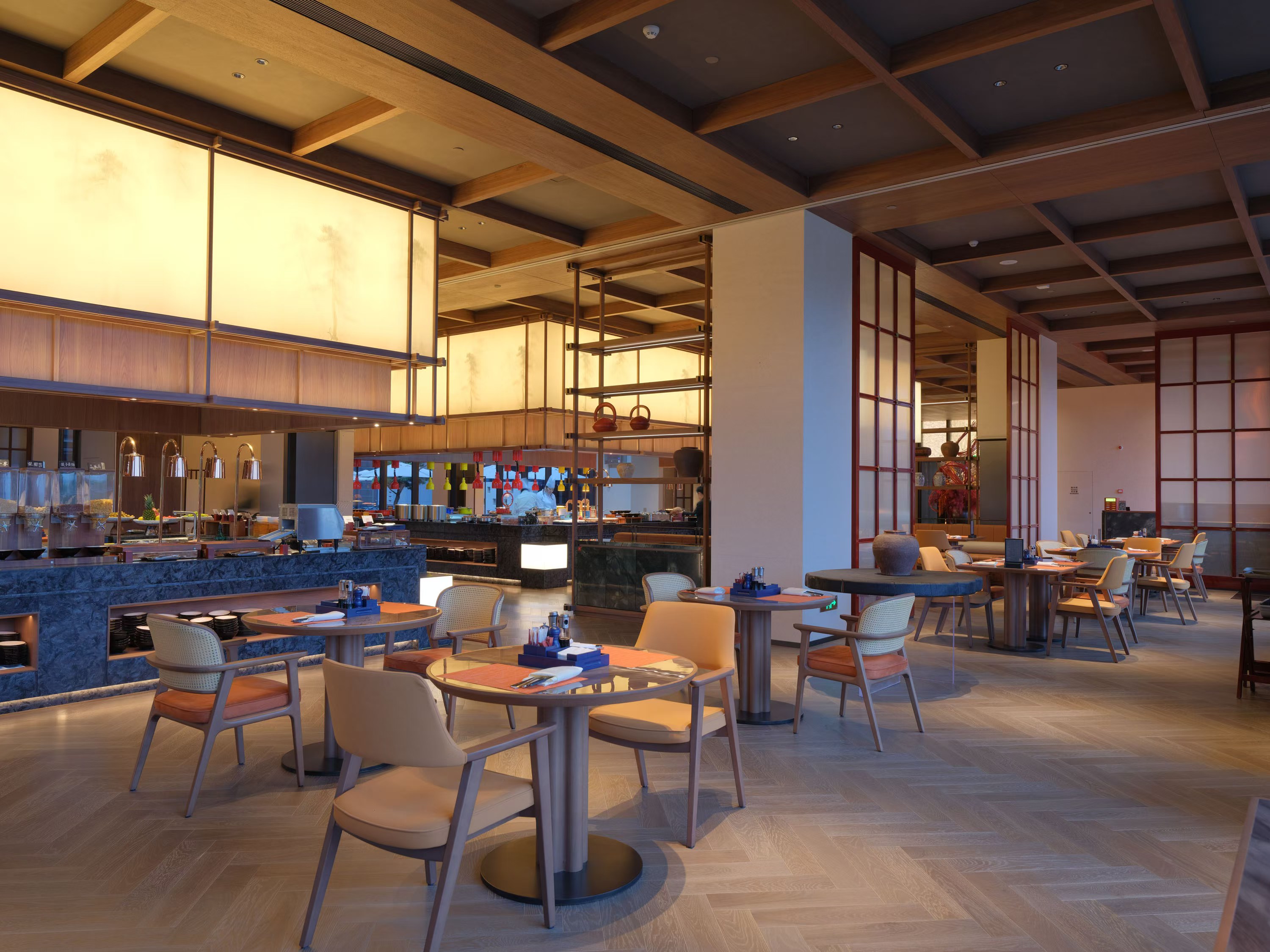 أثاث المطاعم لفندق PERNULO Fuzhou