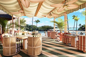 أثاث المطاعم لمنتجع فور سيزونز موريشيوس