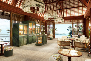 أثاث المناطق العامة لمنتجع فور سيزونز موريشيوس