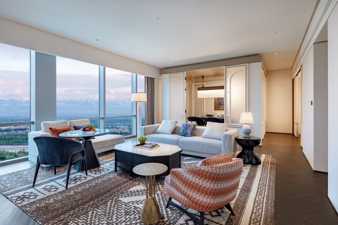 أثاث غرف الضيوف لمنتجع InterContinental Yining Xinjiang Hemei