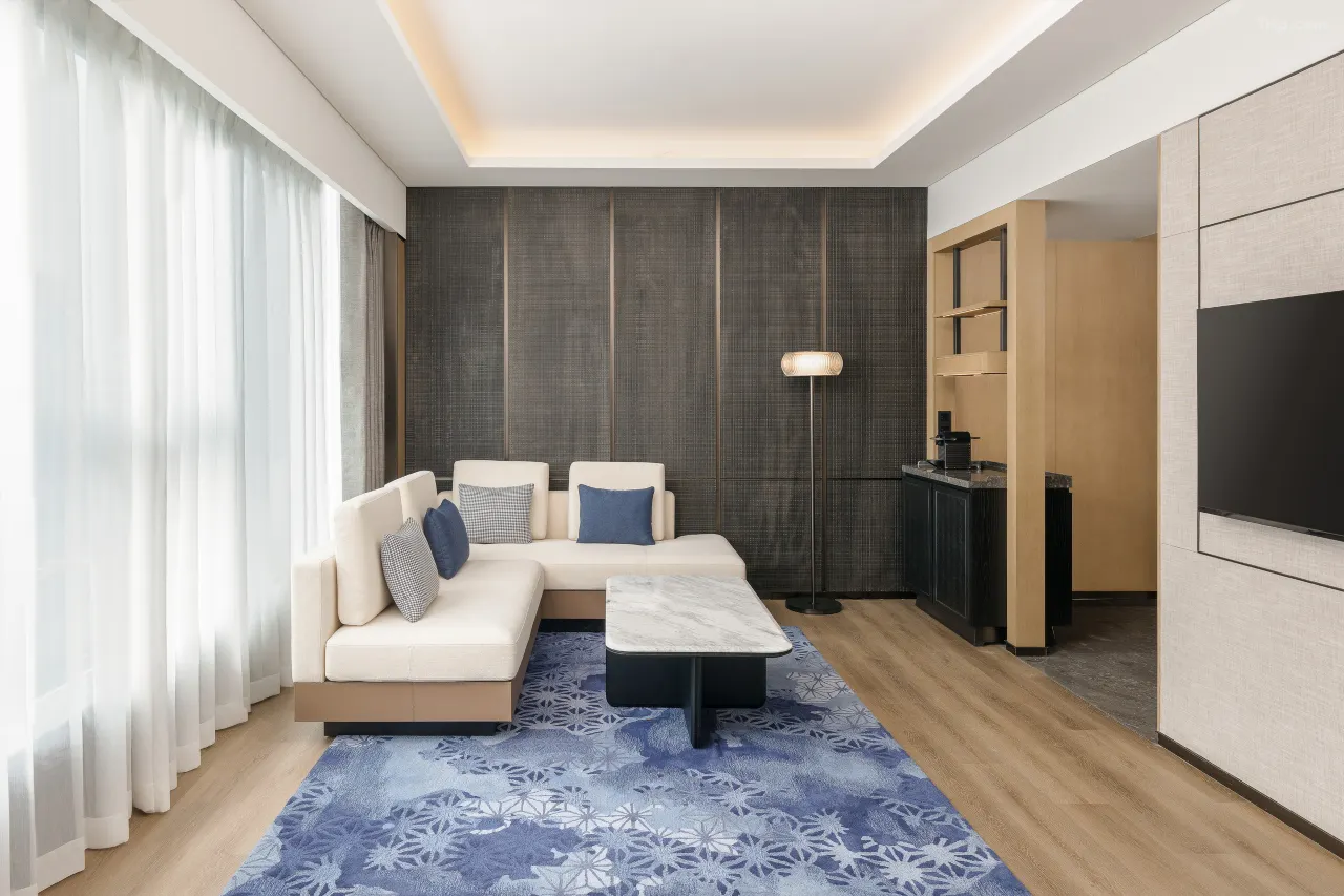 التشطيبات الخشبية لفندق ماريوت في لويانغ