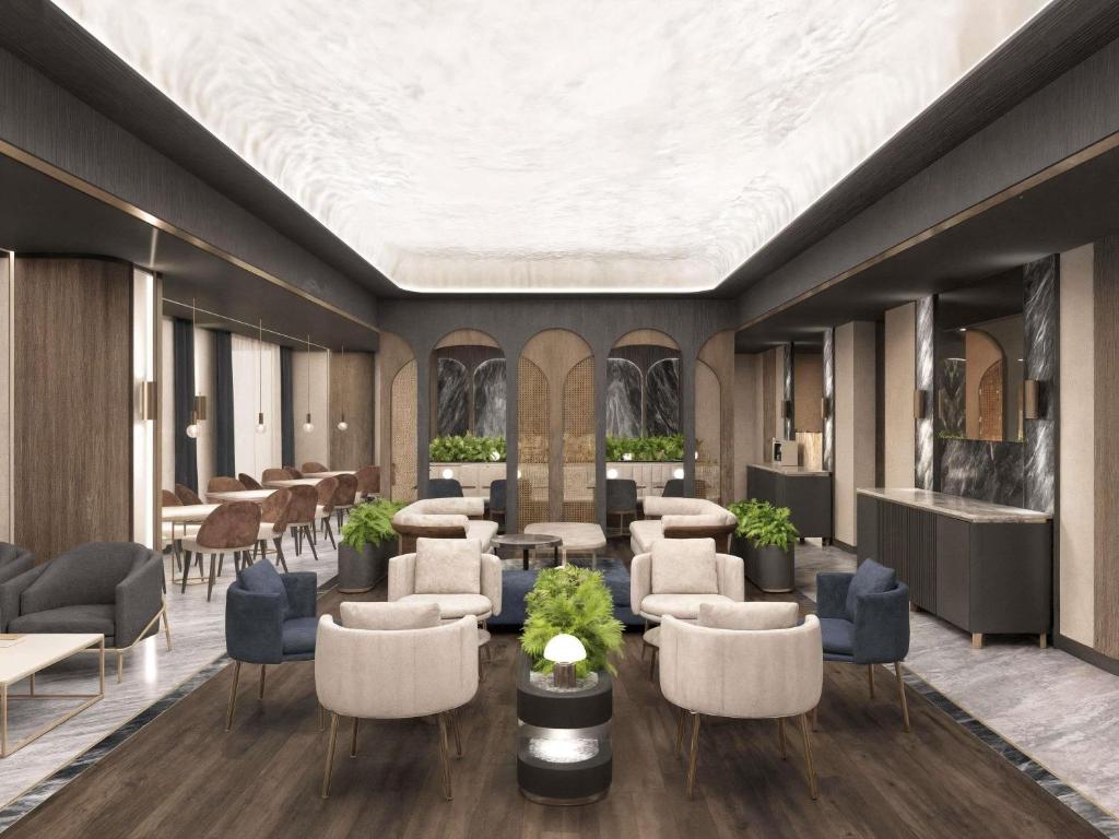 أثاث الأماكن العامة لفندق موفنبيك بغداد شجرة الزيتون، العراق