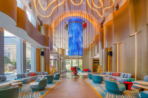 أثاث المنطقة العامة لفندق Fuzhou ME