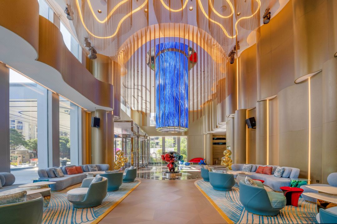 أثاث المنطقة العامة لفندق Fuzhou ME