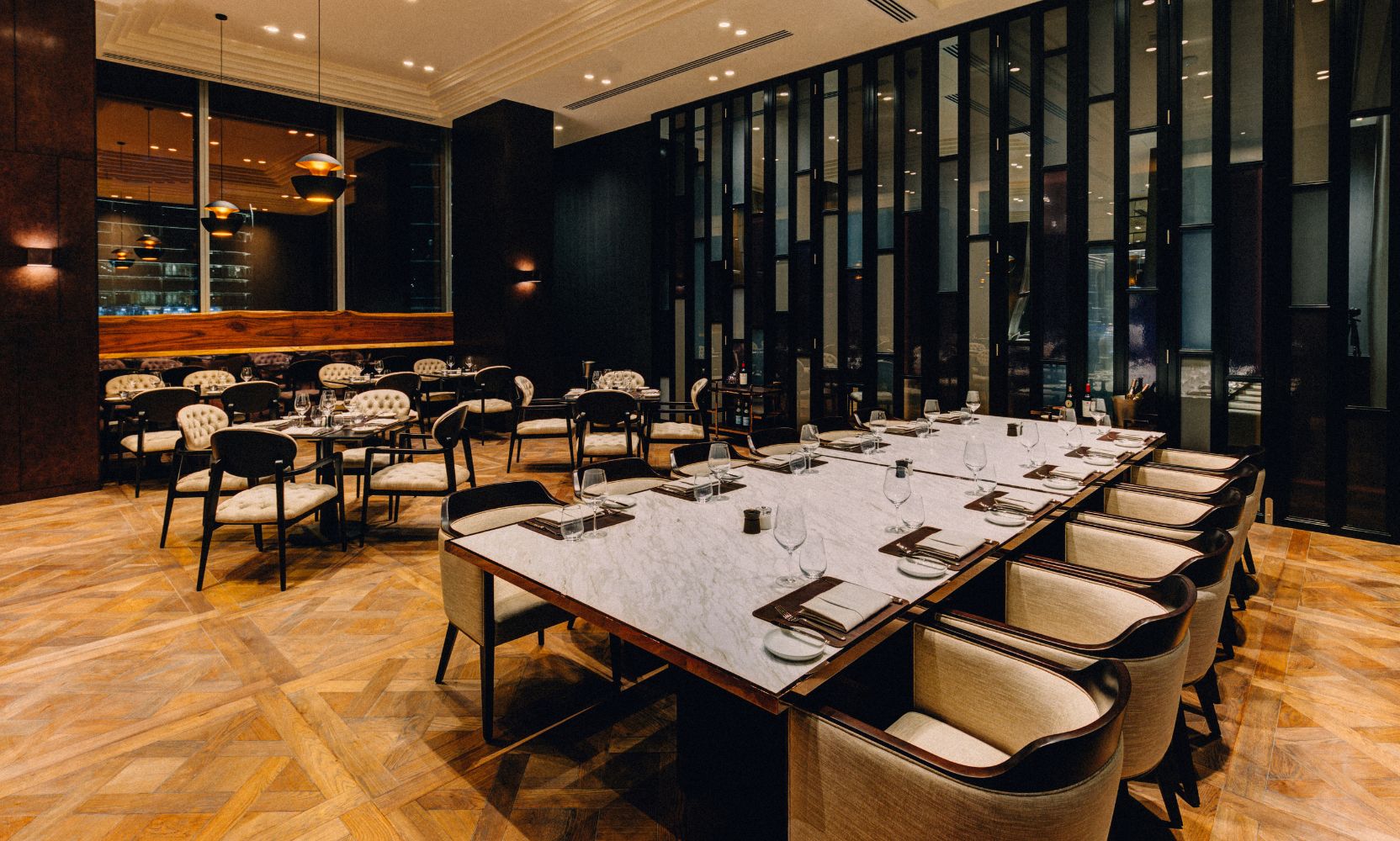 أثاث مطعم فندق سينامون لايف كولومبو، سريلانكا